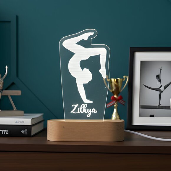 Custom Ballet LED Night Light – Elegant Gift for Dance Lovers - Picture 8 of 8